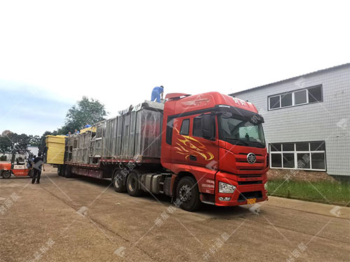 麗星粉條機裝車發貨