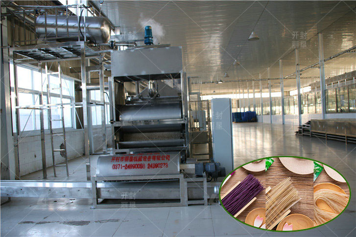 涂布式粉條機成套設備環評易通過，排放符合要求