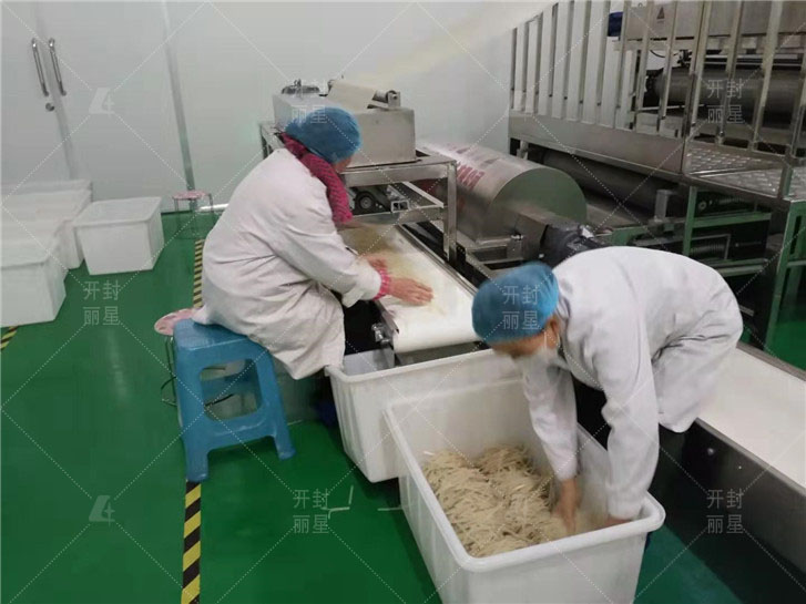紅薯粉條加工機設備成品規(guī)整