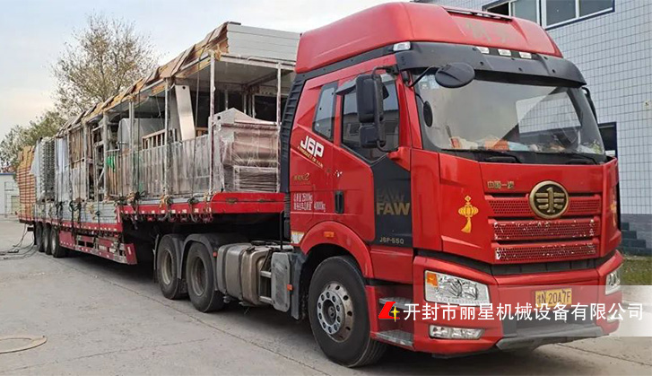 開(kāi)封麗星機(jī)械發(fā)貨繁忙，組織有序