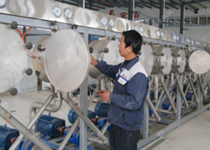 紅薯淀粉提取設備，淀粉質量穩定且優質