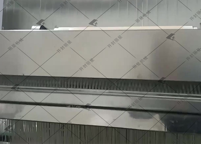 麗星自動粉條設備湖北客戶加工試機現場