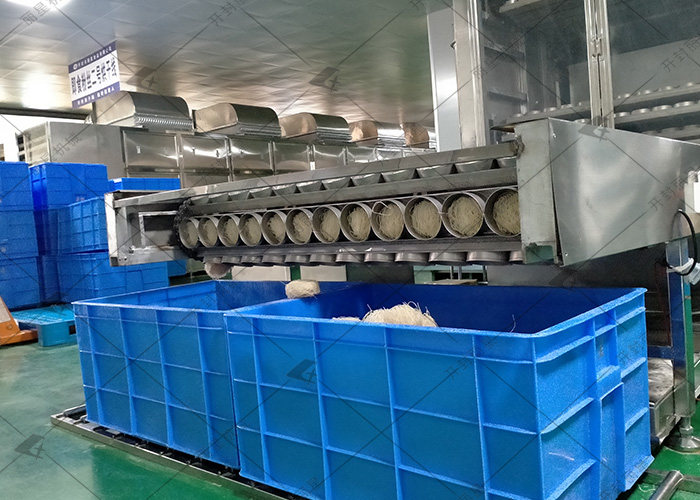 為什么專業酸辣粉加工廠都愿意用全自動即食粉絲生產線設備？